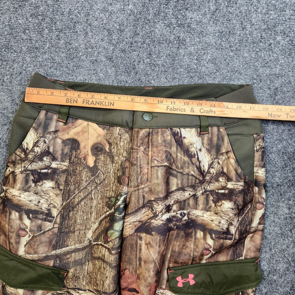 Under Armour Ayton Pants Womens Large Fleece Lined Insulated Hunting Camouflage - Picture 6 of 10